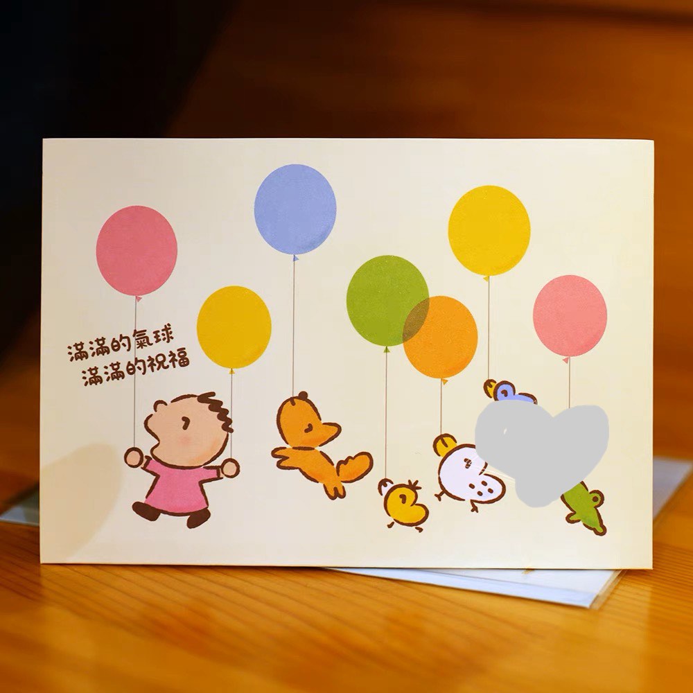 預購 代購 大口仔 卡通人物 公仔 立體 賀卡 生日卡 生日咭 汽球 祝福 祝賀 心意 心思 心想事成 birthday pop up ...