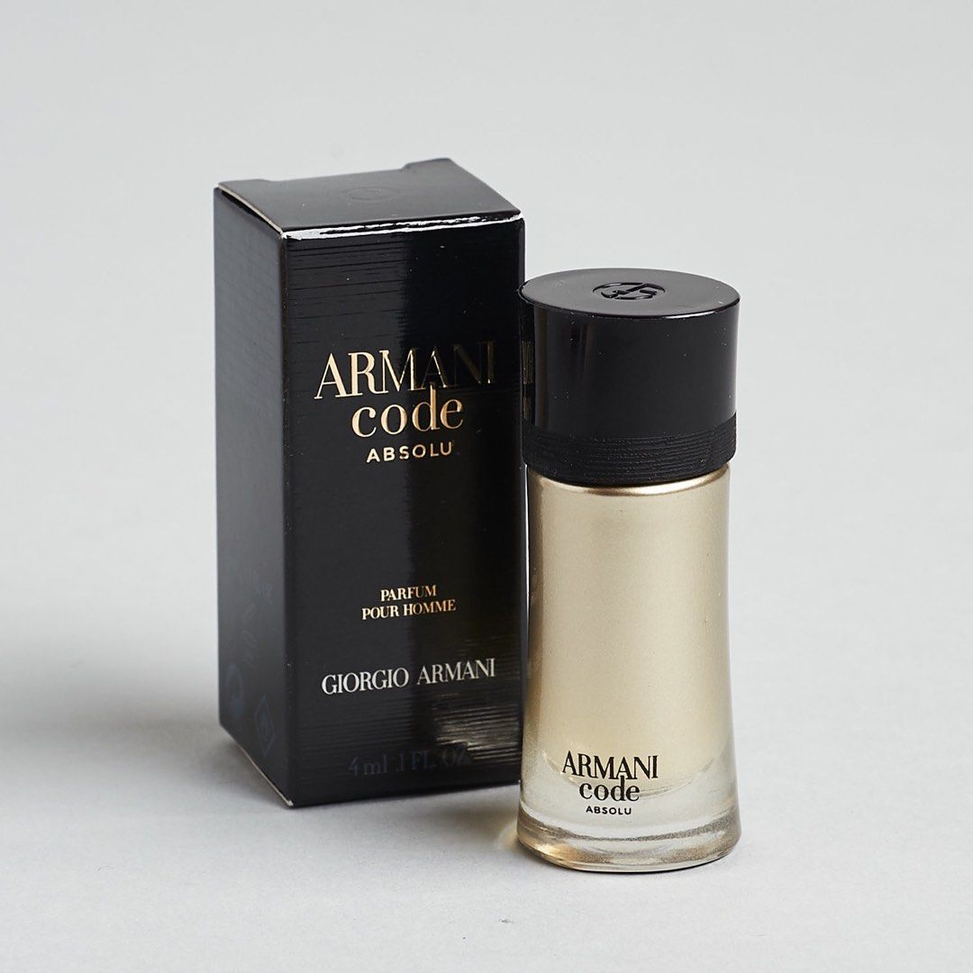Armani code absolu hotsell decant