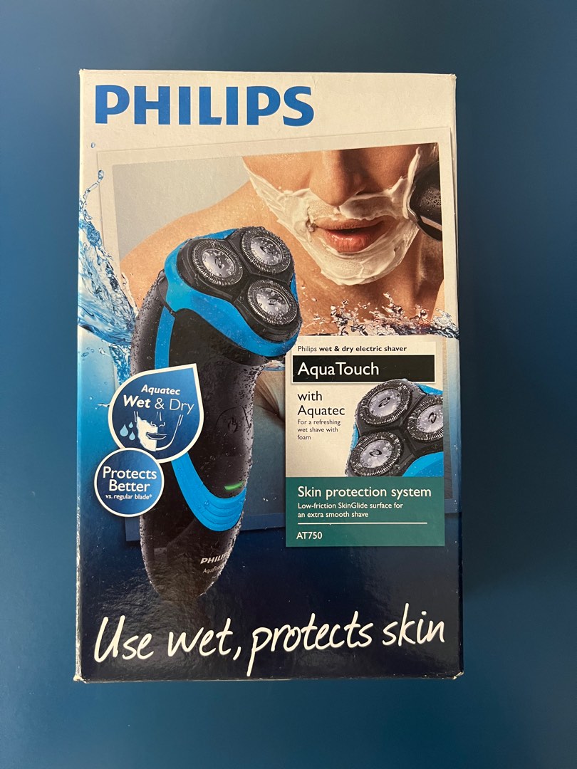 飛利浦Philips AT750 AquaTouch 美容＆化妝品, 男士美容＆ 護理- Carousell
