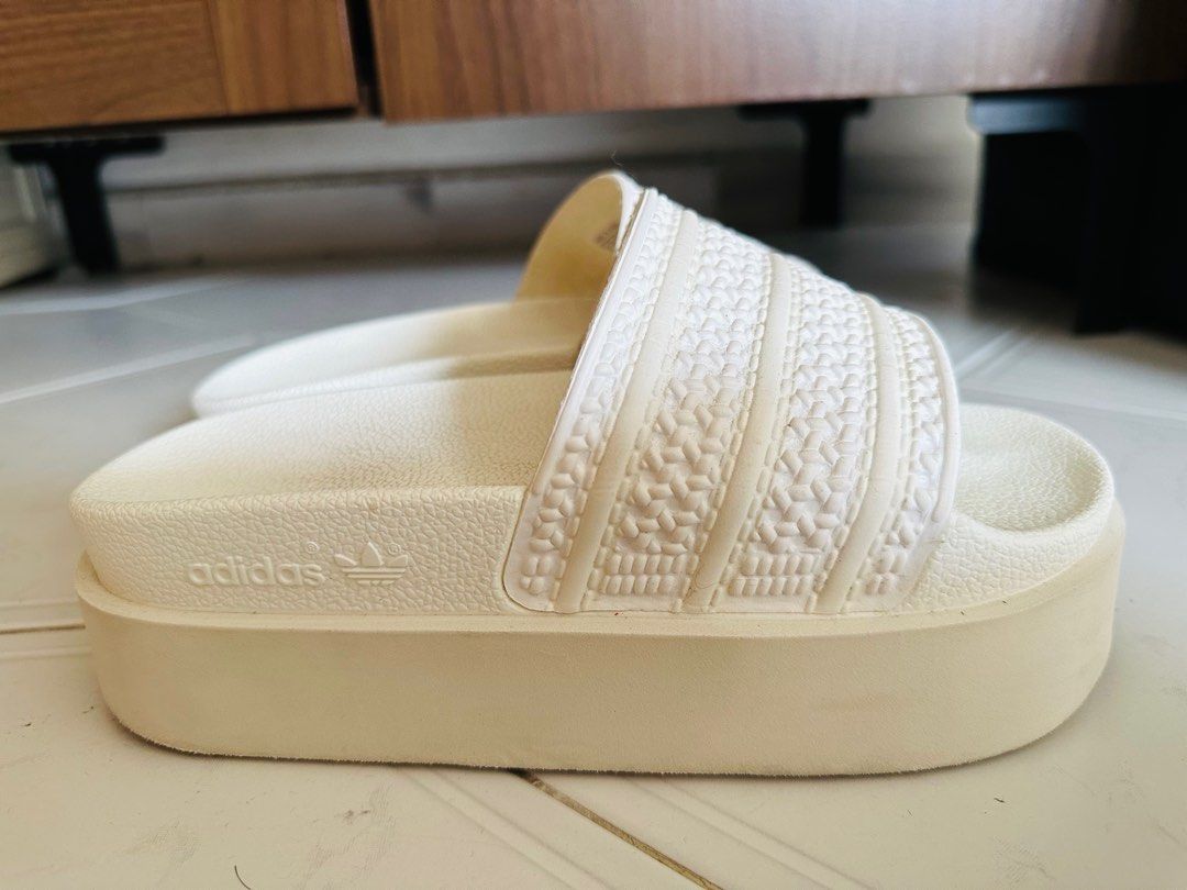 Adidas outlet platform slides