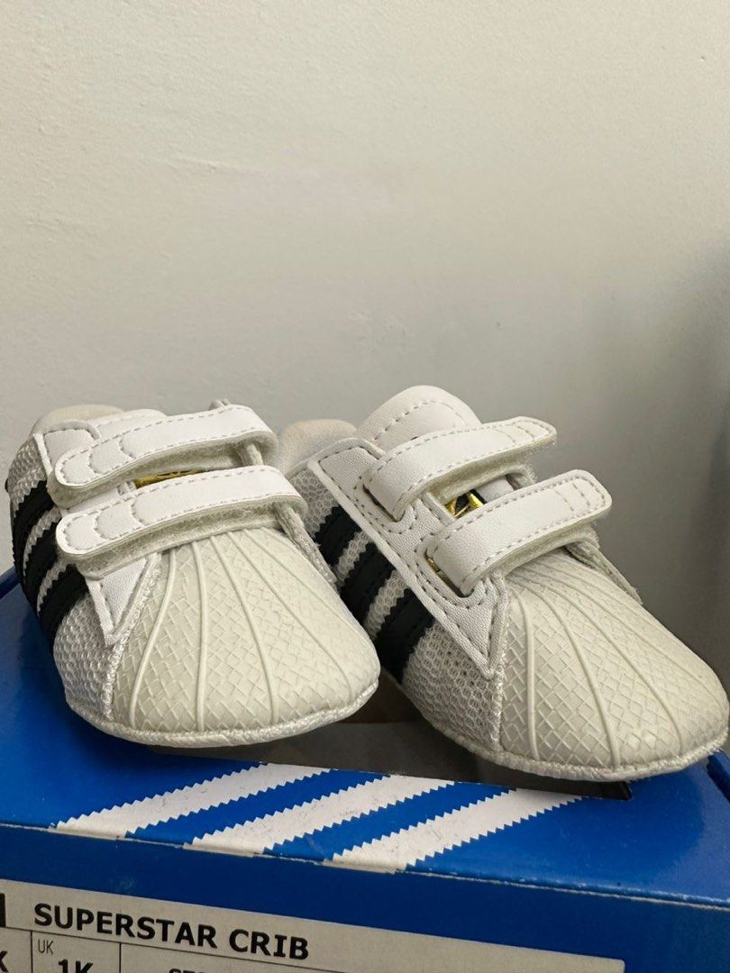 Baby superstar deals crib shoes