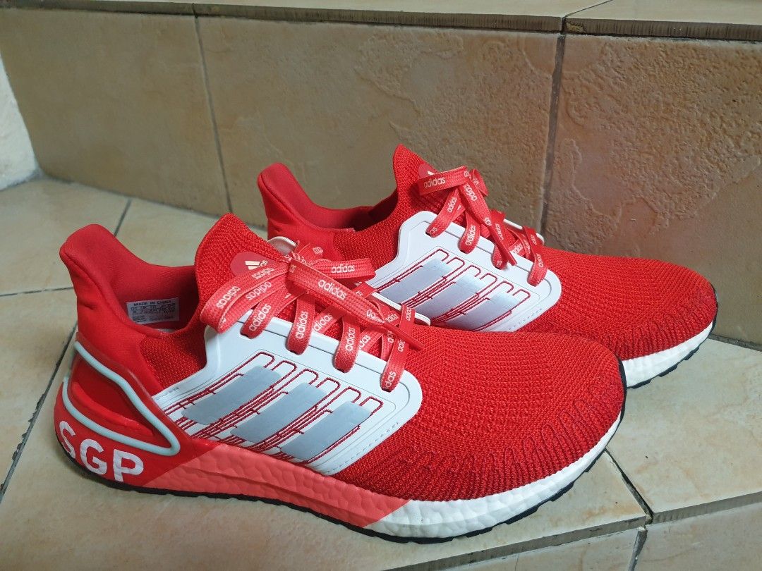 adidas ultraboost 20 sgp, Men's Fashion, Footwear, Sneakers on Carousell