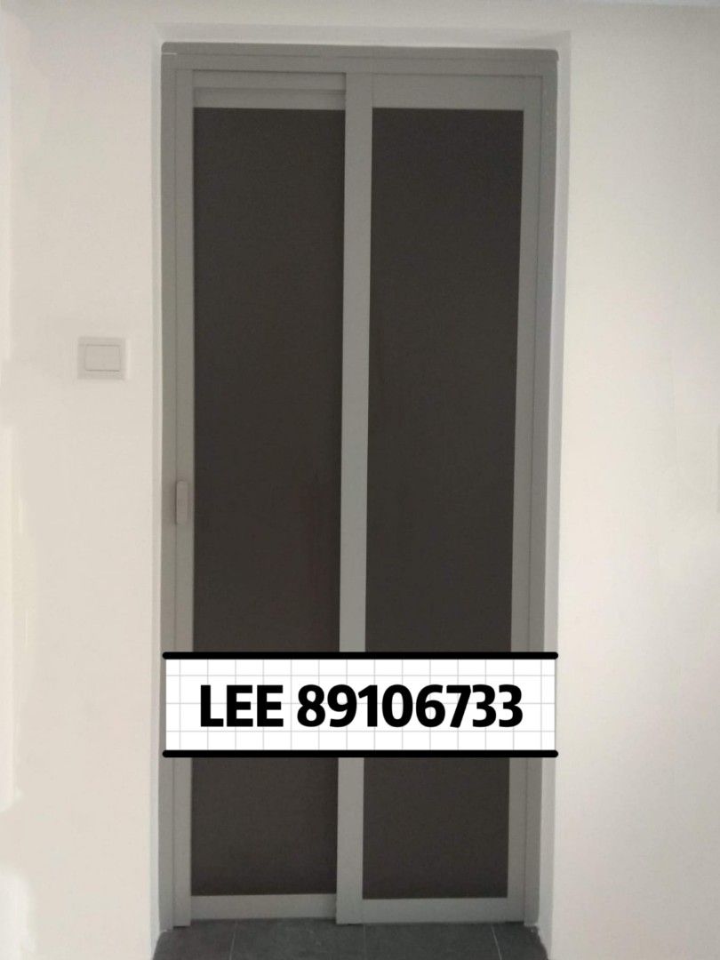 ALUMINUM SLIDE & SWING DOOR, Furniture & Home Living, Security & Locks, Locks, Doors & Gates on