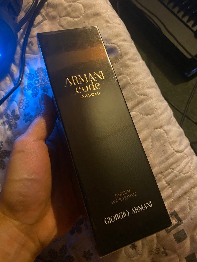 Armani Code Absolu 110ml Beauty Personal Care Fragrance