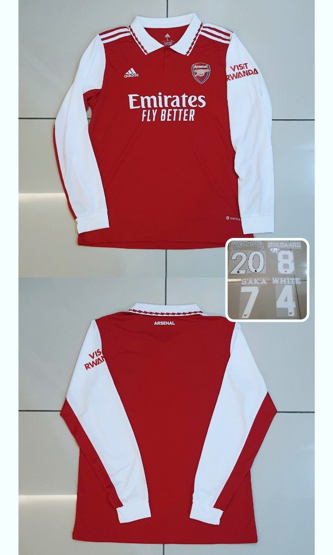 Arsenal home kit long sleeve sales