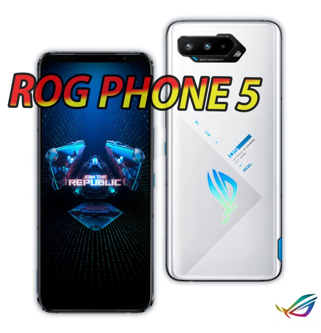 ASUS ROG Phone 5 附風扇(16GB/256GB)白, 手機及配件, 手機, Android