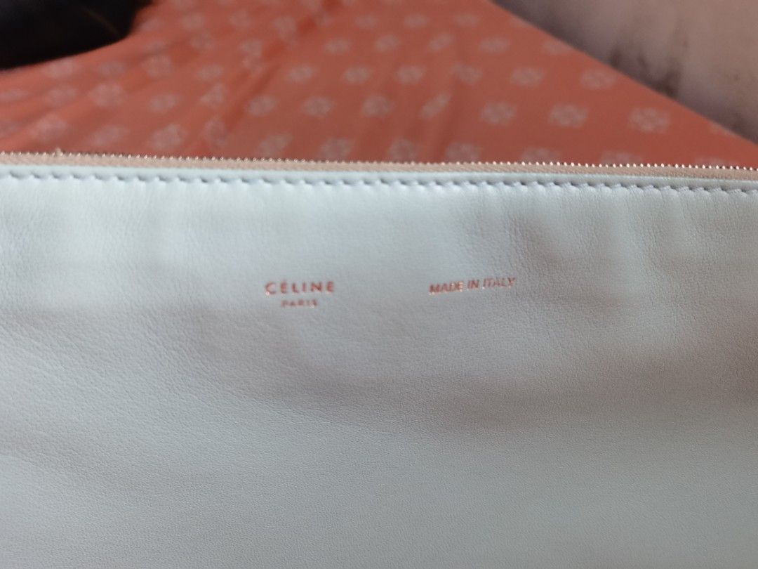 Authentic Celine Trio Shoulder Bag with Chain Sling (Category: Luxury Bags & Wallets) located in Dinalupihan. Submitted by hydzsalva (Listing ID 1226130447, Image 2). Description: Selling my Authentic Celine shoulder Bag trio in chain sling. Very rare to find. With dustbag inclusion..