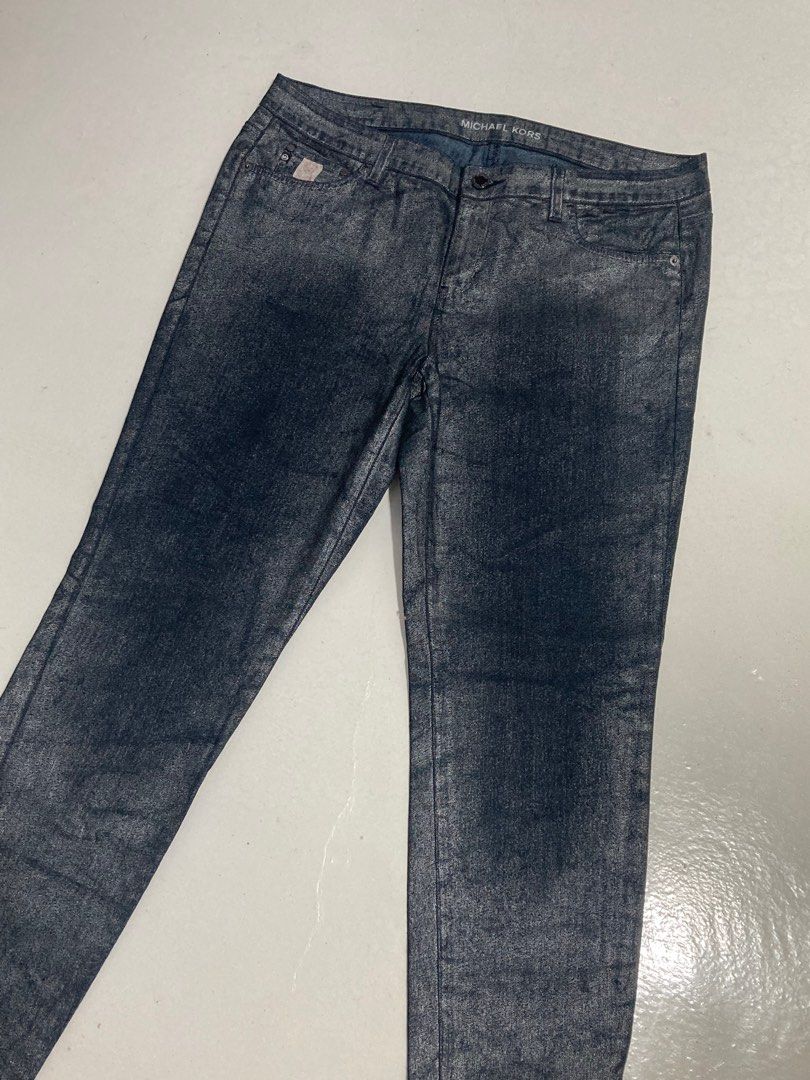 Michael kors jeans silver online