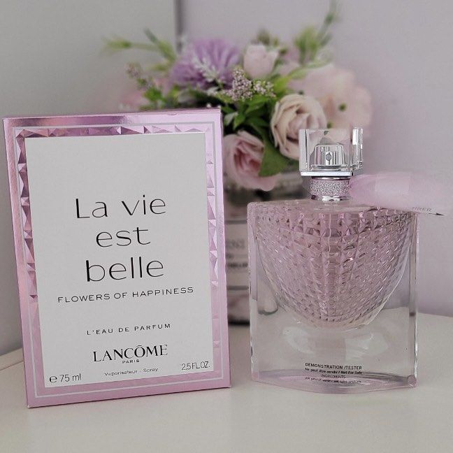 BN Lancome La Vie Est Belle Flowers of Happiness EDP 75ml for Women Beauty Personal Care Fragrance Deodorants on Carousell