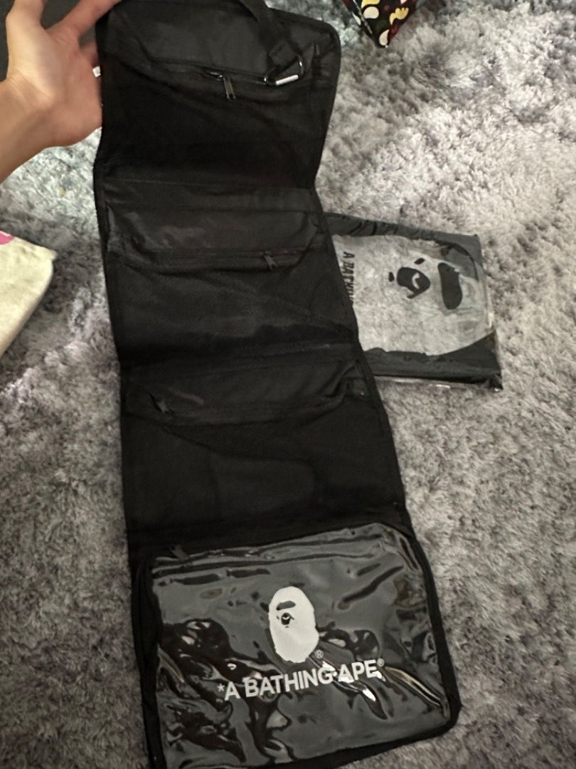 Bape toiletry bag shop