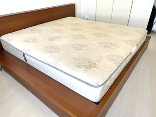BoConcept King Size Storage Bed Frame (with free mattress)