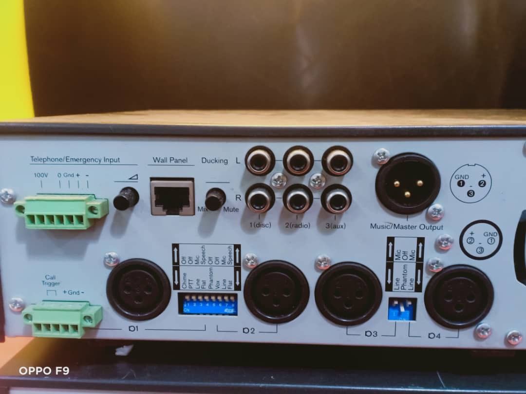 Bosch Plena Mixer Amplifier, Audio, Soundbars, Speakers & Amplifiers on