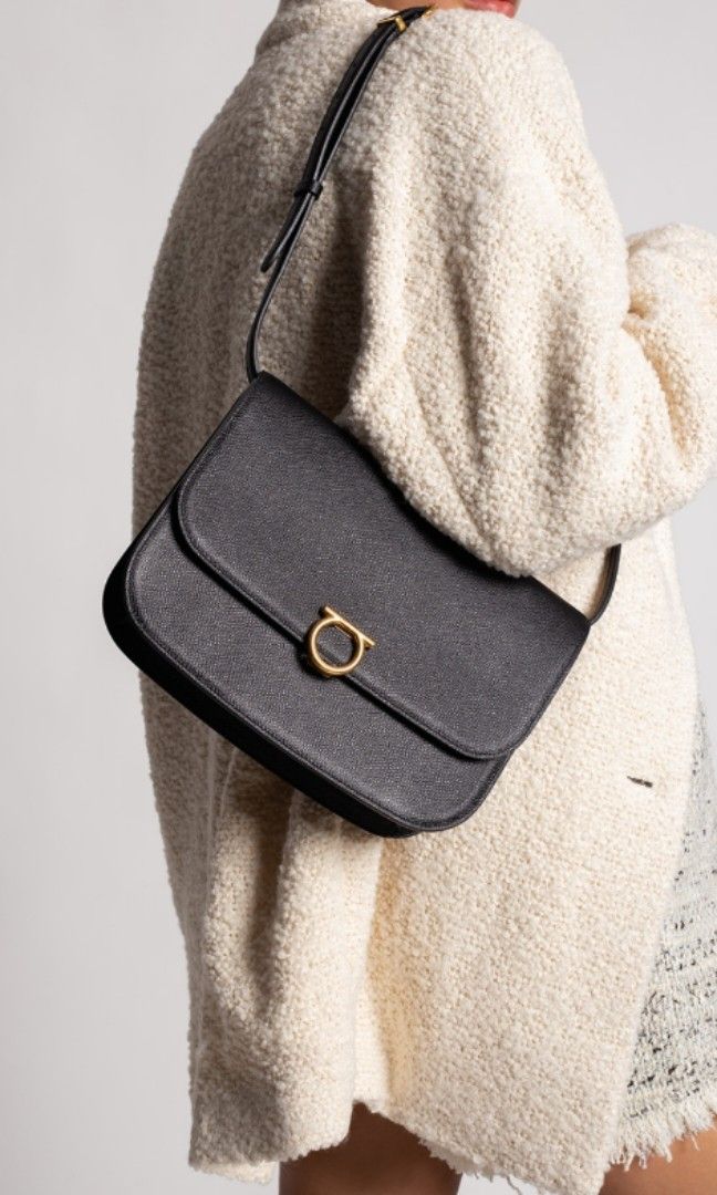 Gancini on sale flap bag