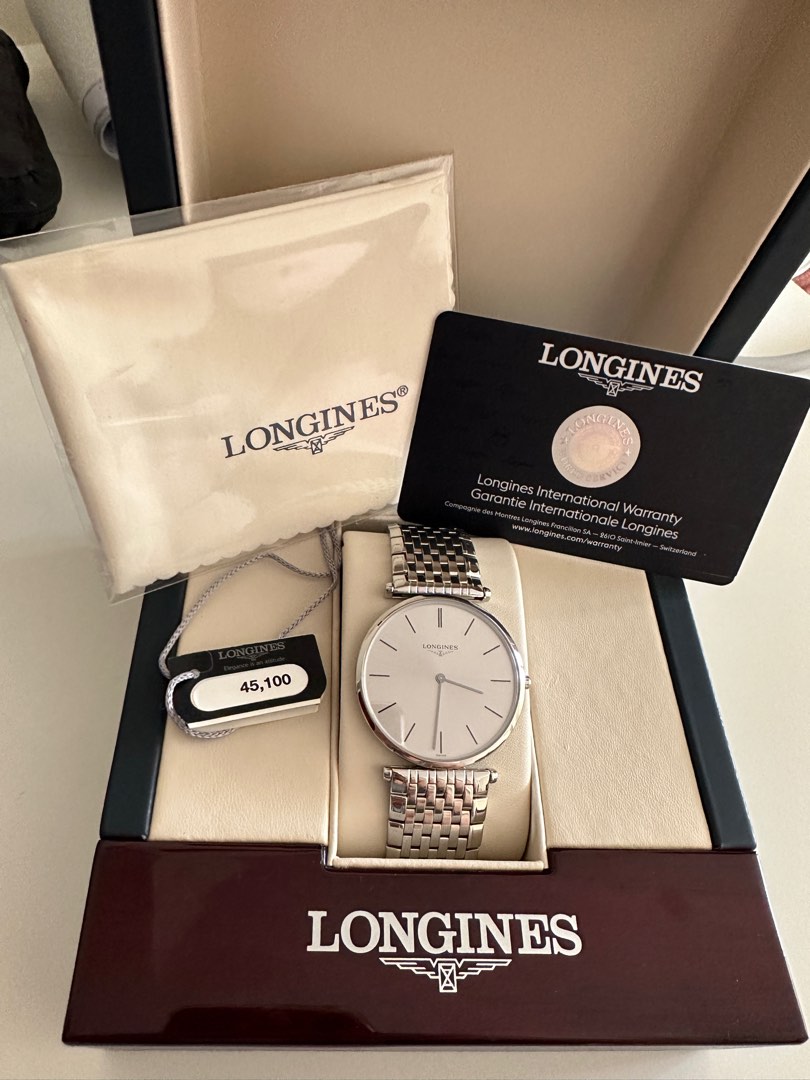 BRAND NEW Longines Classique Quartz Watch 36 MM Warranty Till
