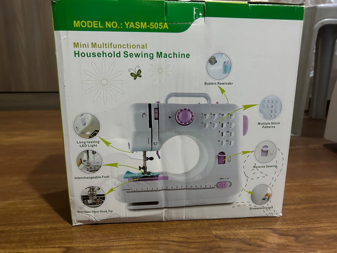 Brandless Yasm505A Sewing Machine, TV & Home Appliances, Other Home