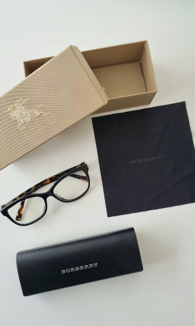 Burberry RX Eyeglass Frame Model B 2252 F Women s Fashion