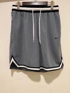 NIKE DRY DNA SHORT 灰色 籃球褲  拉鍊口袋 L號