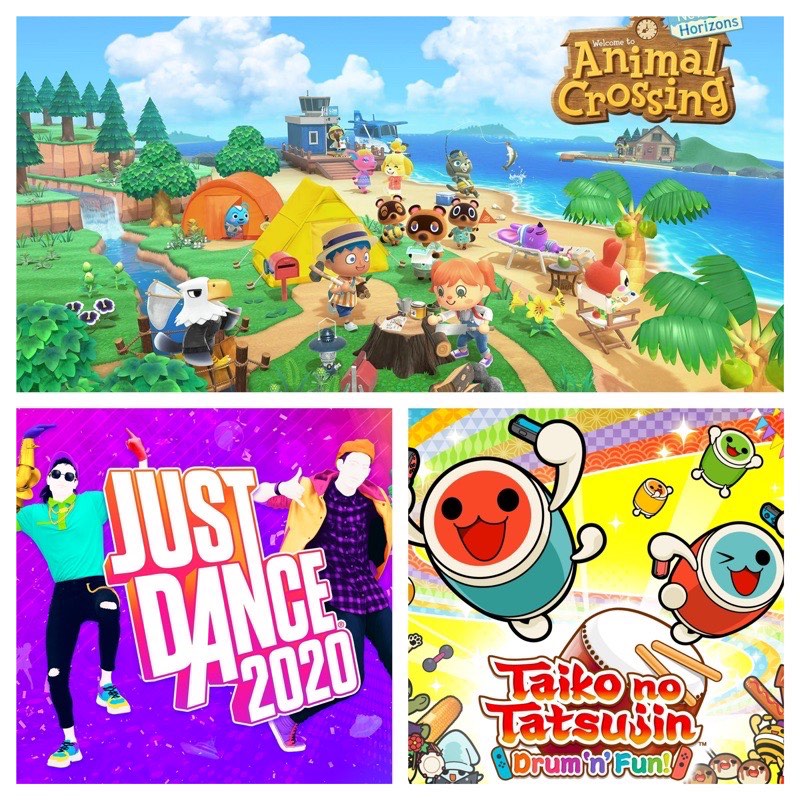 Buy 2 Free 1 Nintendo Switch 3in1 Animal Crossing Just Dance 2020