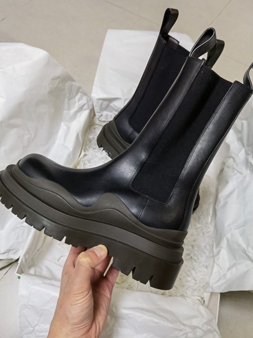 BV Bottega VENETA Tire Boot camping 37 Size