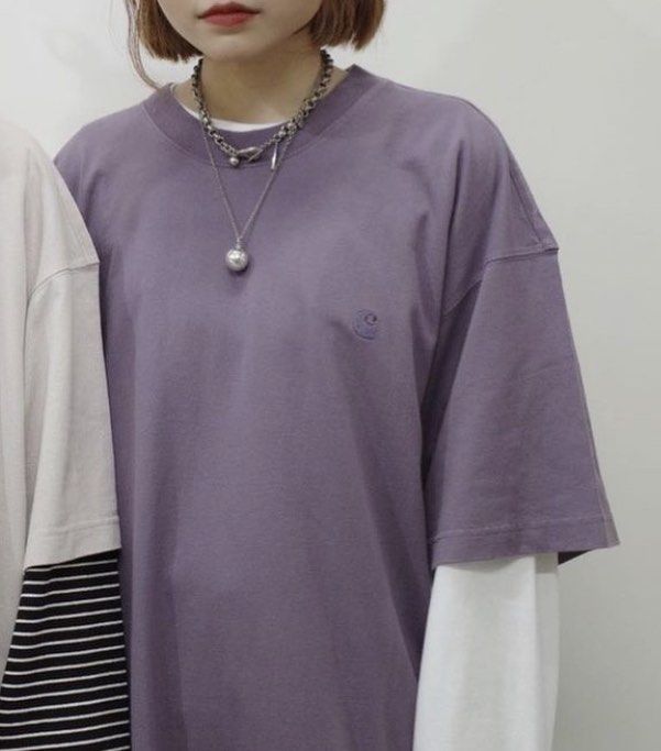 CarharttWIP Sedona T-shirt紫色, 她的時尚, 上衣, Ｔ恤在旋轉拍賣