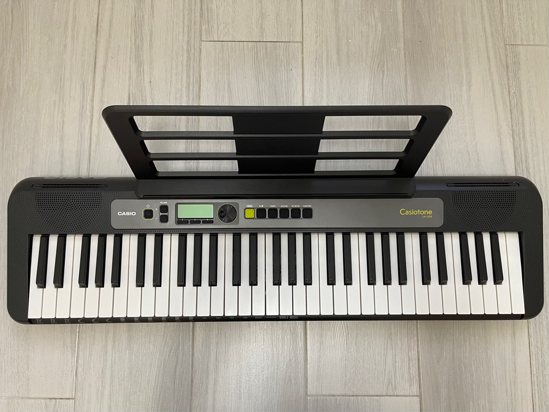 Casio LK-S250 電子琴, 興趣及遊戲, 音樂樂器 & 配件, 樂器 - Carousell