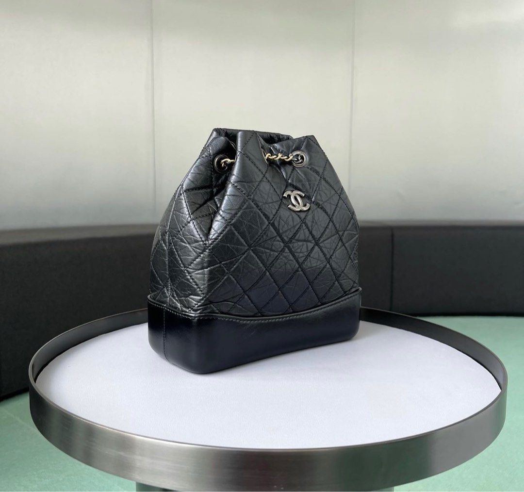 Chanel Gabrielle backpack Small Calfskin, Luxury, Bags & Wallets on
