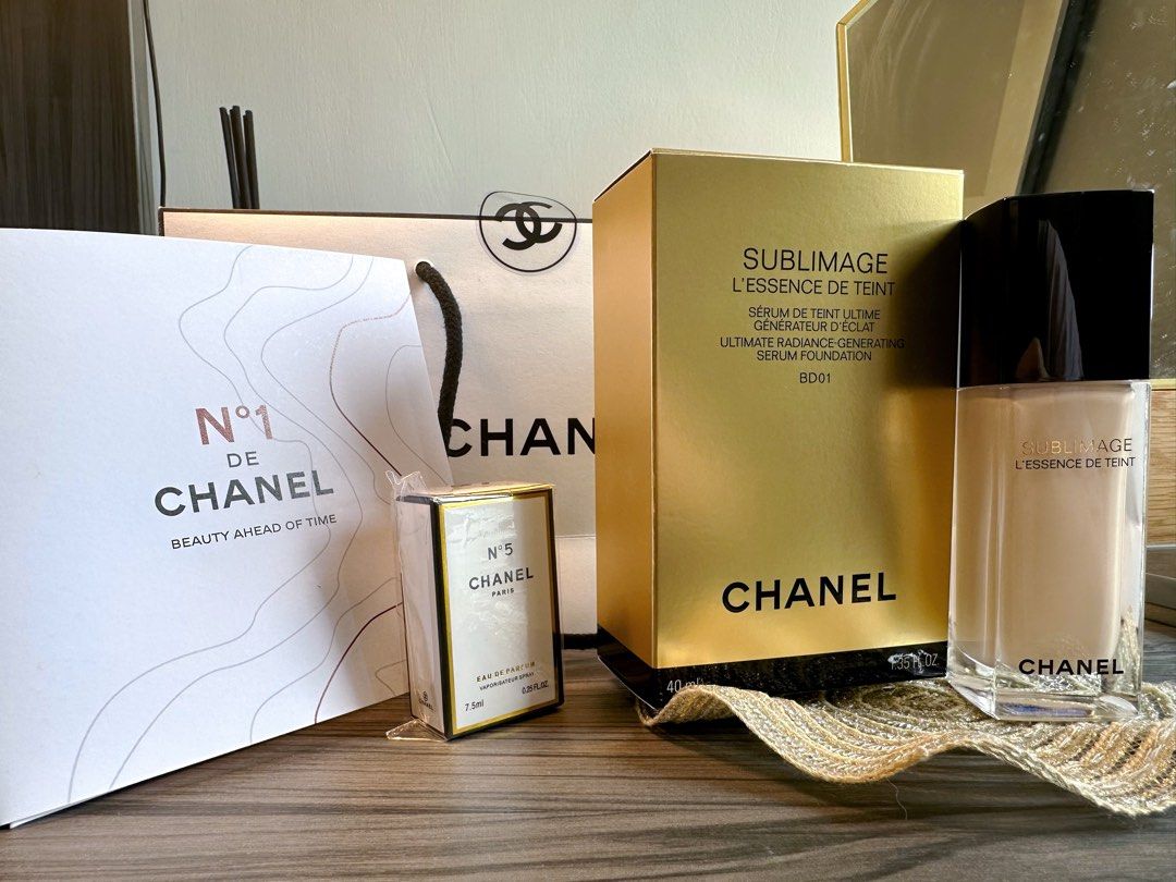 Chanel SUBLIMAGE L'ESSENCE DE TEINT 40ml BD01 再生精華粉底液金磚粉底液, 美容＆個人護理, 健康及美容-  皮膚護理, 化妝品- Carousell