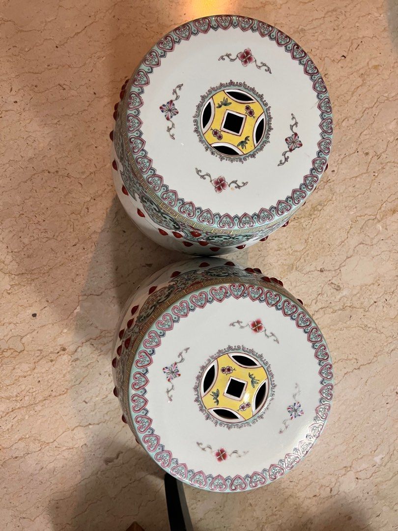 Chinese Ceramic Stool, Furniture & Home Living, Furniture, Other Home