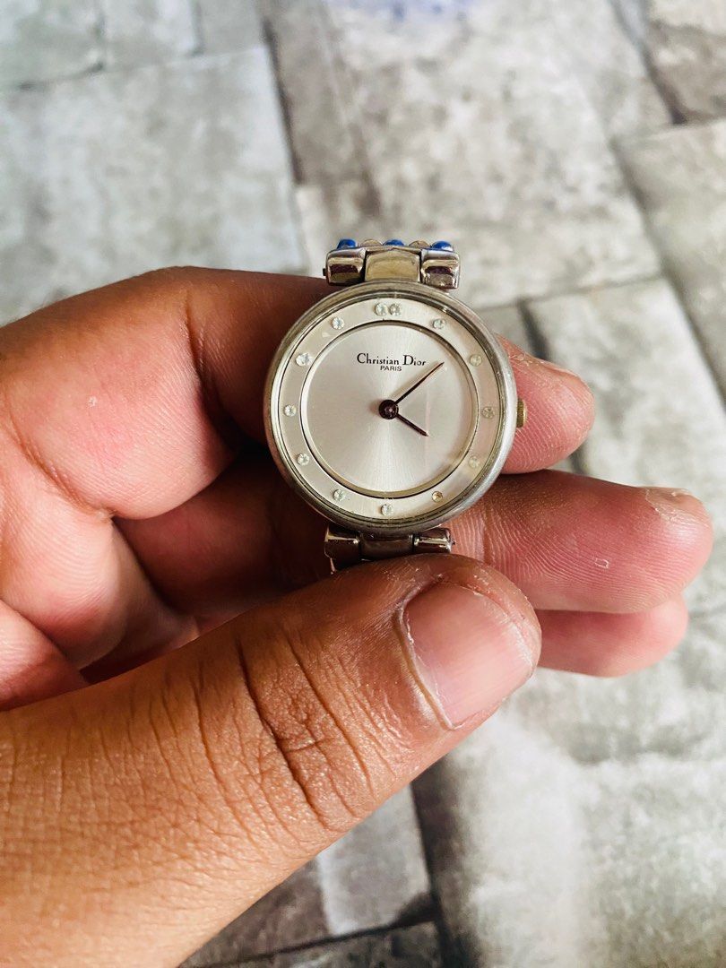 Vintage dior watch deals
