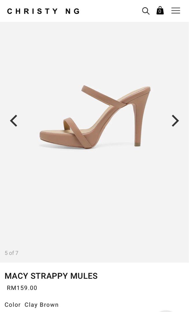 Macy's discount strappy heels