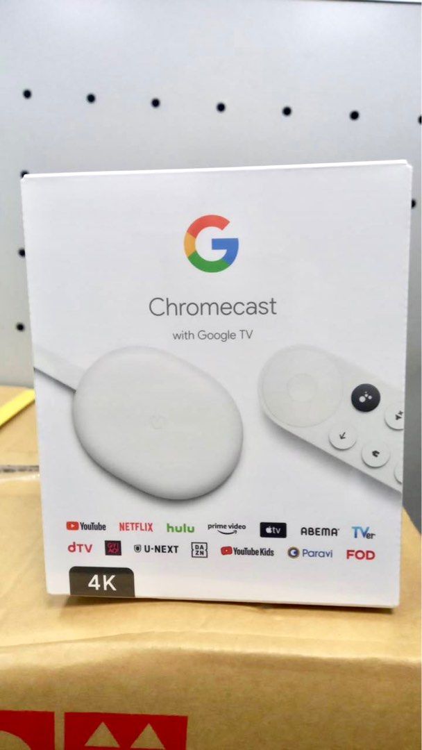 Chromecast 4 Google TV 4K, 電視及其他電器, 電視及其他電器, 娛樂 