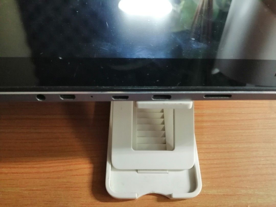 Chuwi Hi13 13.5" 2K Display Windows Tablet (Category: Windows) located in Quezon City. Submitted by Sai_R (Listing ID 1226310980, Image 2). Description: https://youtu.be/hOrqBWNqql8 Chuwi Hi13 with original charger and stylus. No box AAAA battery not included (for stylus) Lady owned For specs please refer to the photos. MOP: Cash or Gcash only MOD: Meet up or Pick up book your own Lalamove rider.