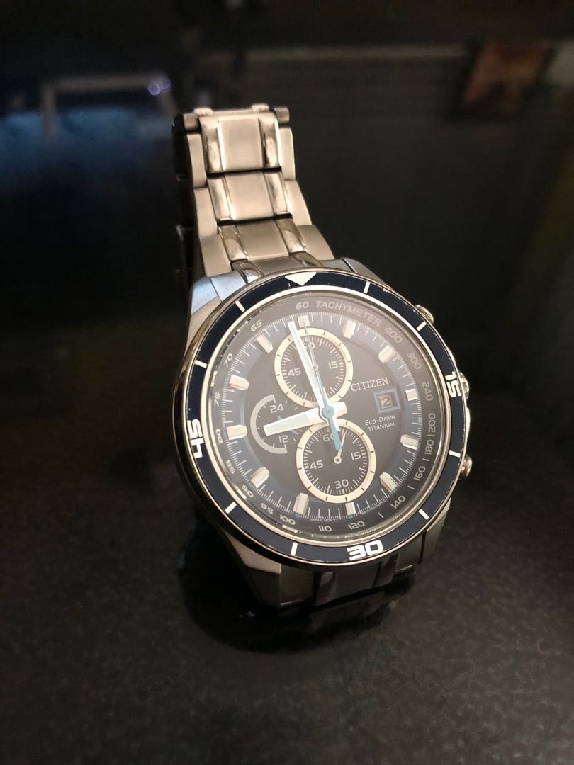 Citizen Eco drive Titanium, Men's Fashion, Watches & Accessories ...