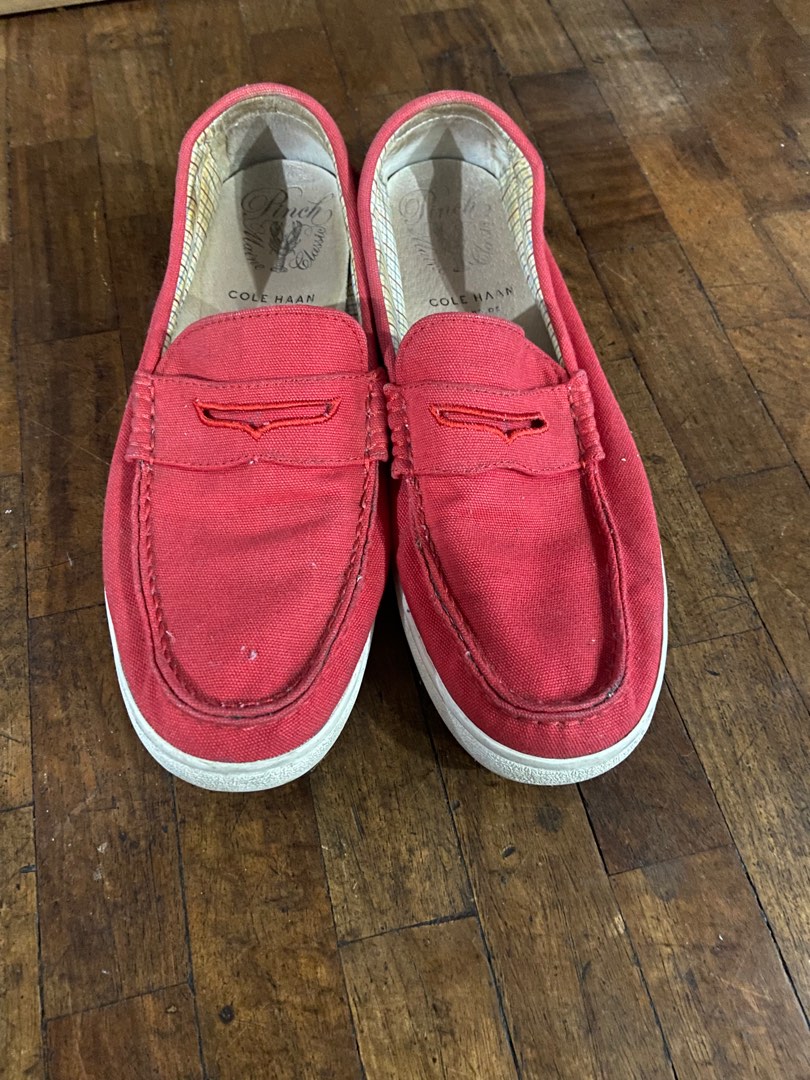 Cole Haan canvas loafers on Carousell
