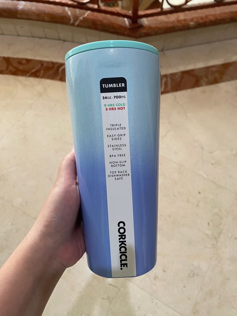 Corkcicle - 24oz Unicorn Magic Tumbler - Ombre Ocean