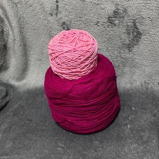 Crochet yarns bundle