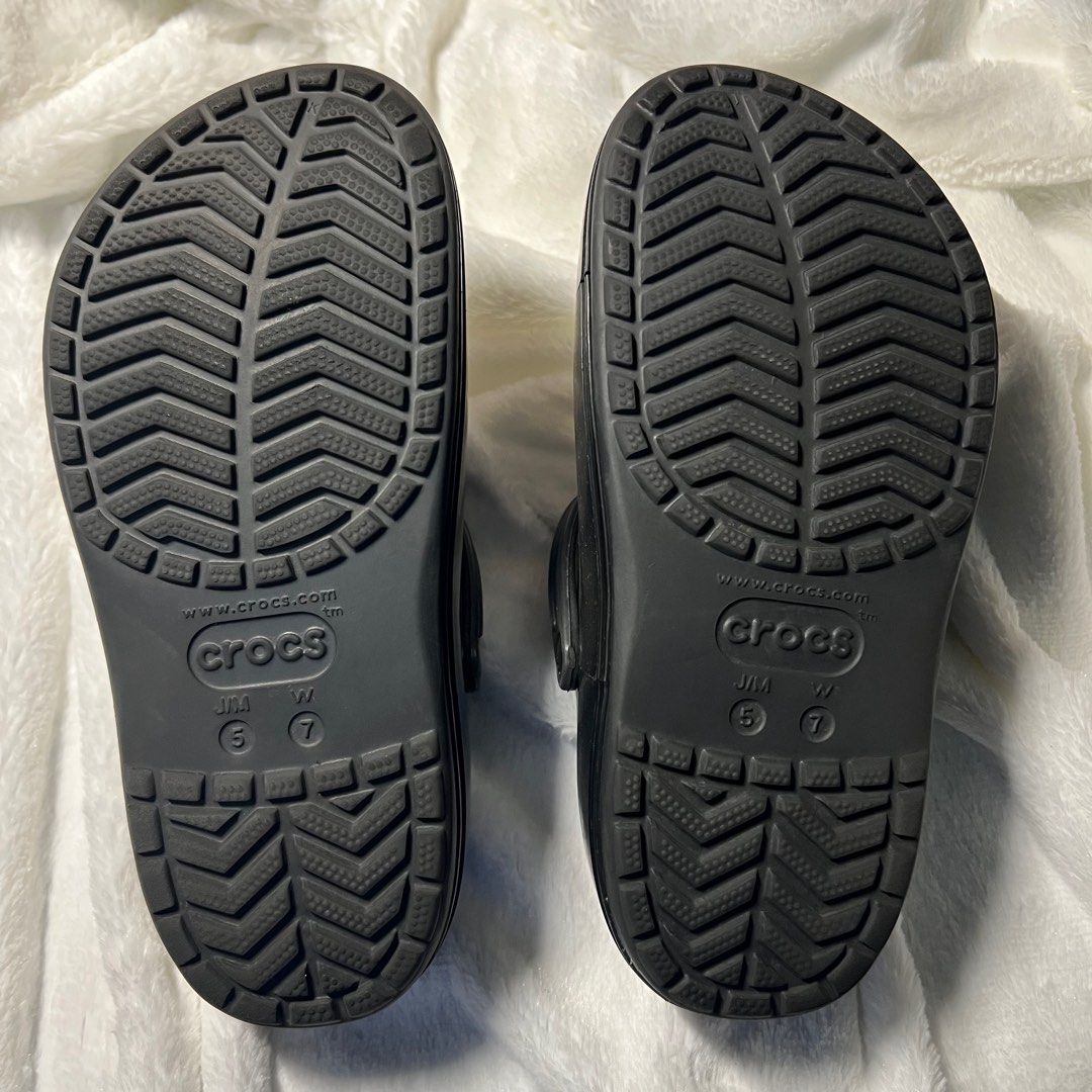 crocband platform black