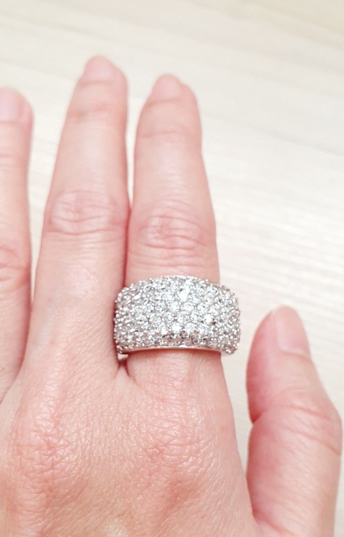 Cz on sale pave ring