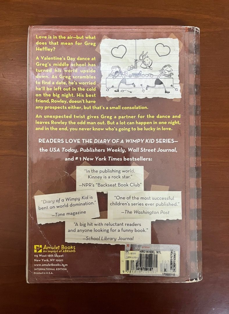 Diary of a Wimpy Kid #7 The Third Wheel on Carousell