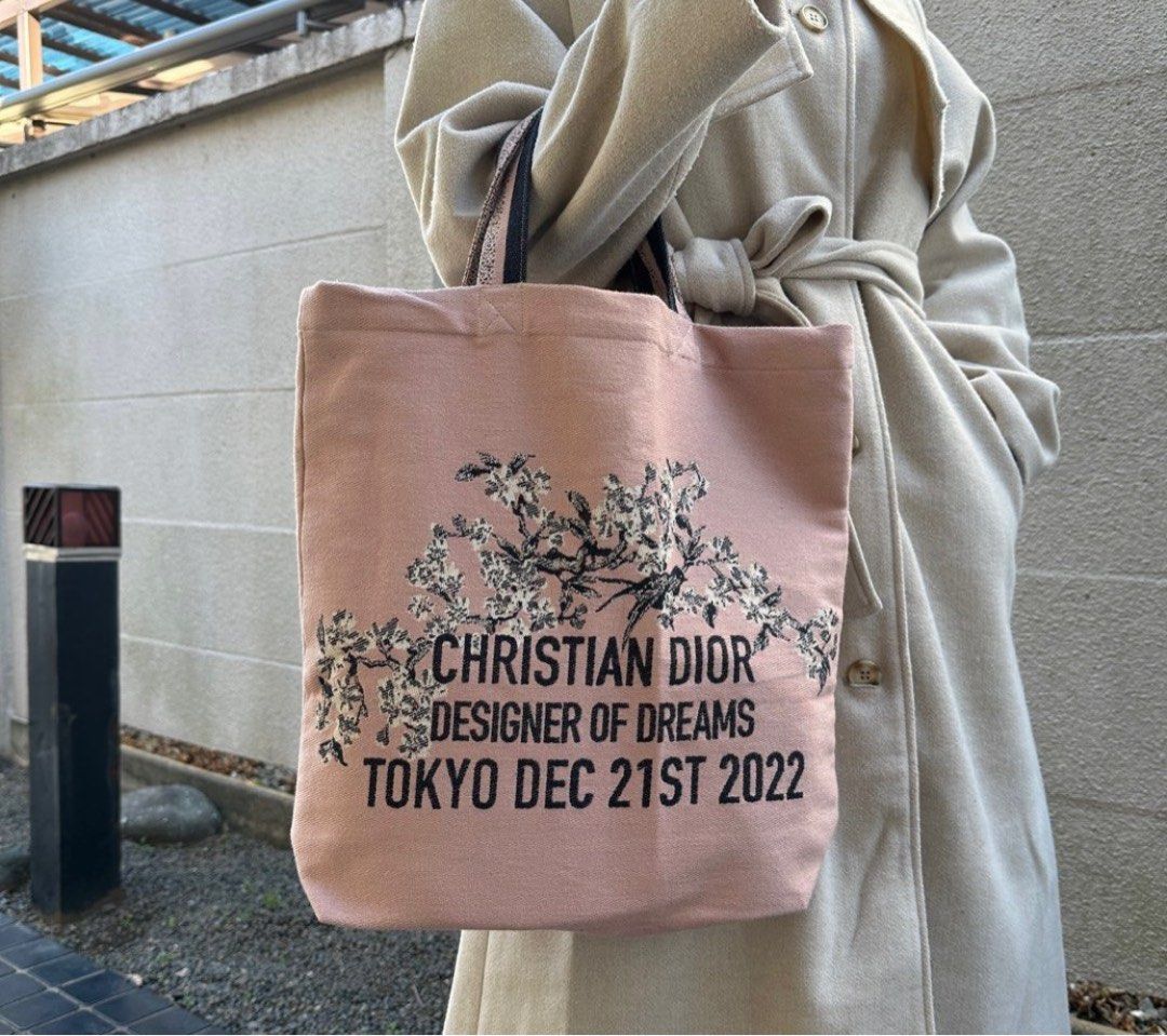 Dior exhibition online tote bag