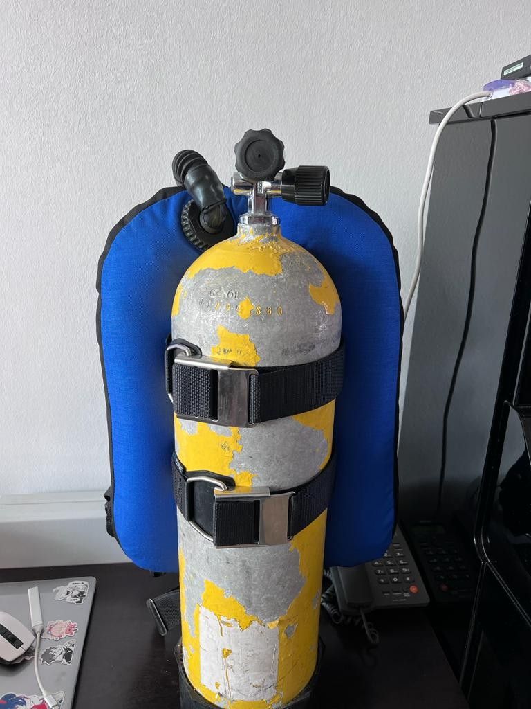 Diving Backplate BCD DIR Zone, Sports Equipment, Sports & Games, Water