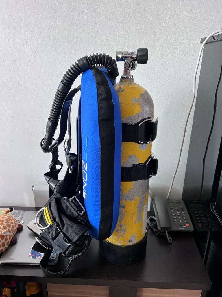 Diving Backplate BCD DIR Zone, Sports Equipment, Sports & Games, Water