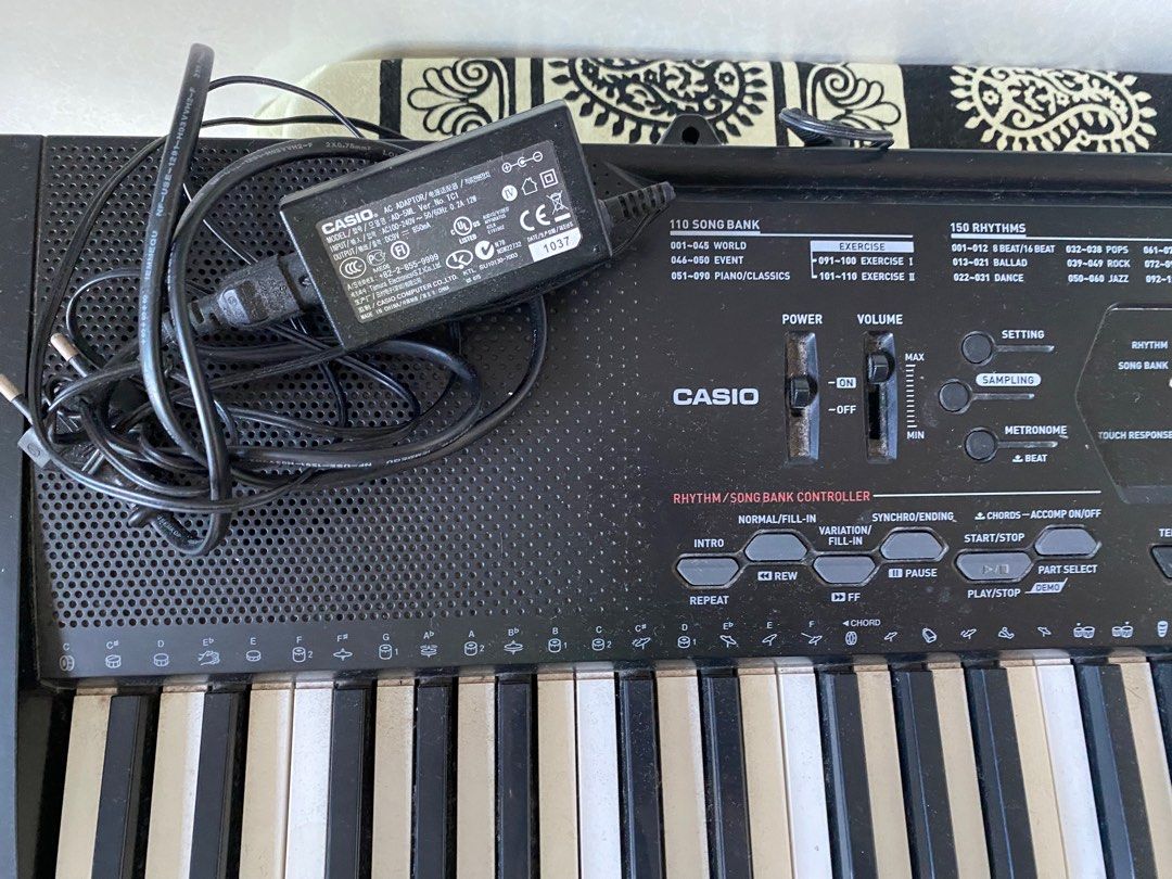 Electronic Keyboard Casio, Hobbies & Toys, Music & Media, Musical