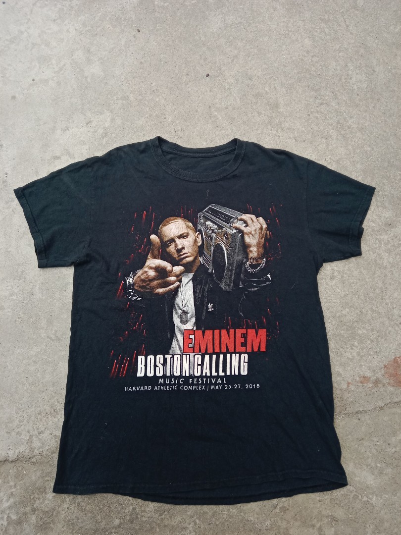 Eminem Tour, Men's Fashion, Tops & Sets, Tshirts & Polo Shirts on Carousell