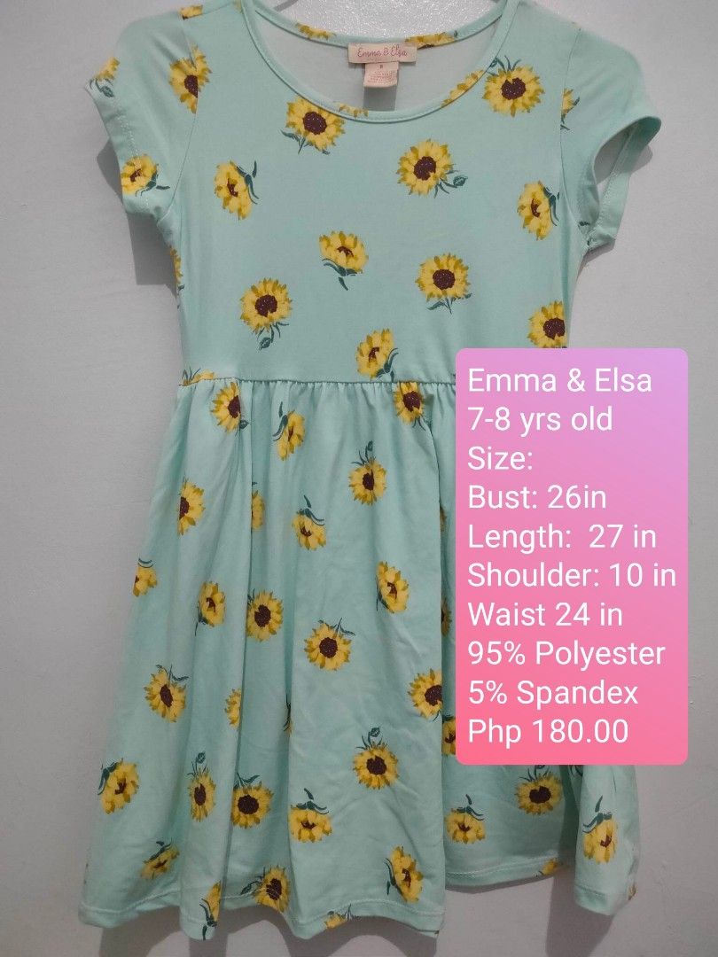 Emma & elsa dresses sales