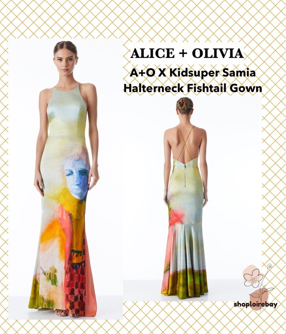 EXCLUSIVE Alice Olivia A O X Kidsuper Samia Halterneck