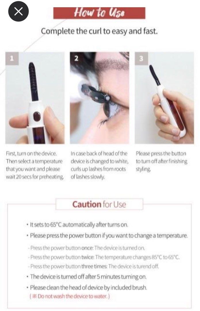 Face factory Eyelash styler, Beauty & Personal Care, Face, Face Care on