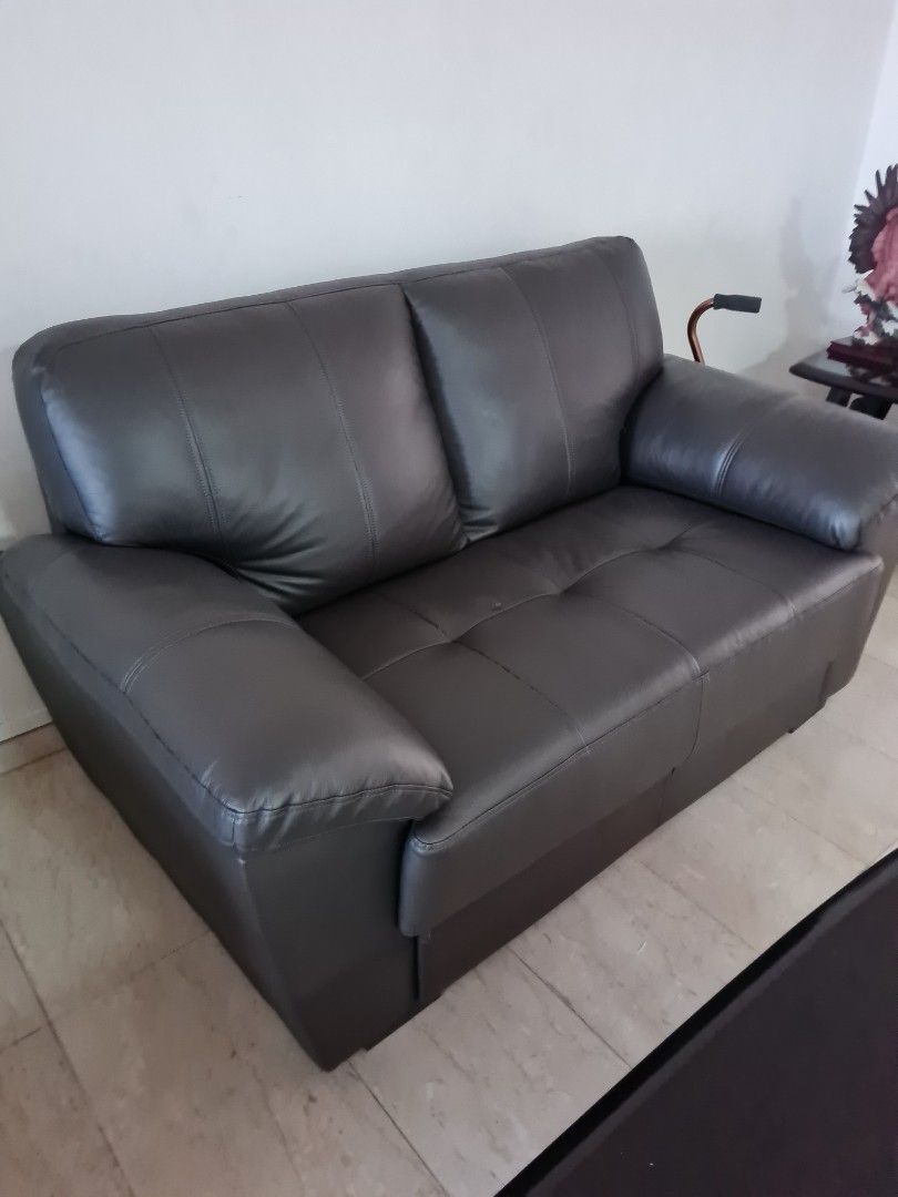 Pvc sofa, Furniture & Home Living, Furniture, Sofas on Carousell