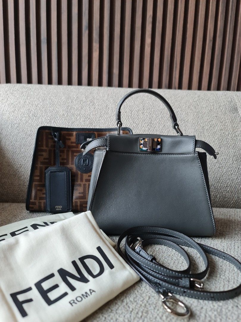 Fendi peekaboo raincoat discount