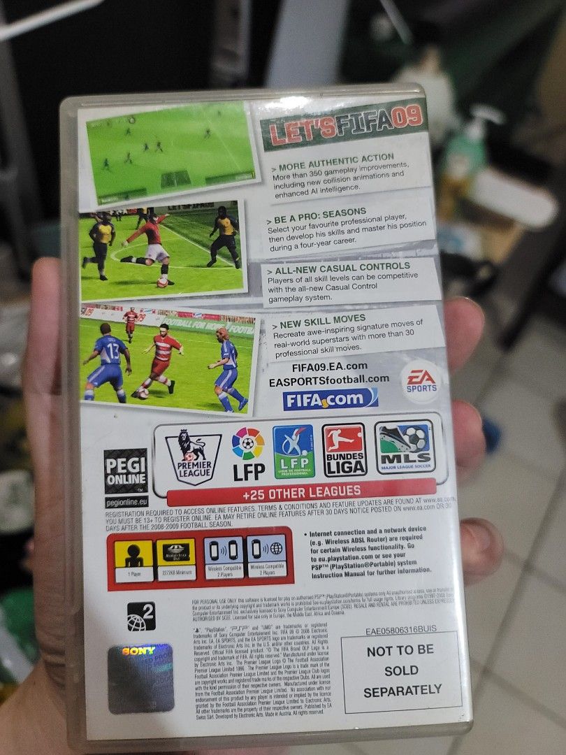 FIFA 09 [PSP] (Category: PlayStation) located in Manila. Submitted by reggie0711 (Listing ID 1226235469, Image 2). Description: No more unit to test but it should work.